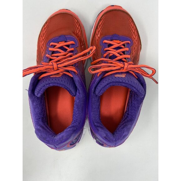 Fila Women's Size 7.5 Memory Foam Running Athletic Shoes Orange Purple - Picture 11 of 12